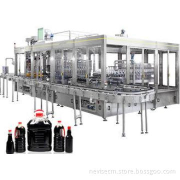 500ml Automatic Glass Bottle Filling Equipment For Edible O